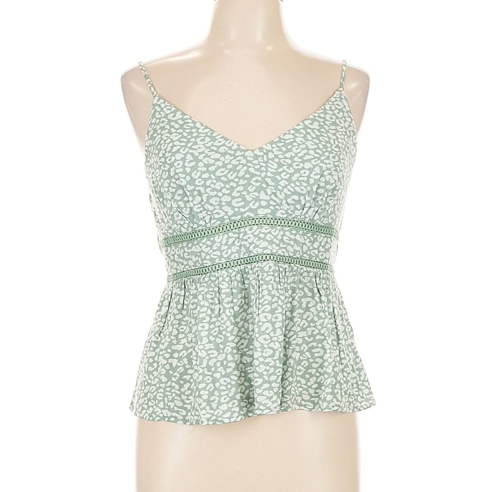 NWT Trixxi Mint Green Patterned Camisole size large